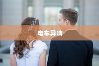 电车静放异响探秘之旅