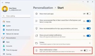 Win11开始菜单怎么启用侧栏概览 iPhone 等手机信息?