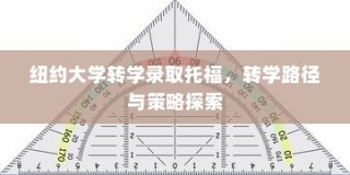 纽约大学转学录取托福，探索转学路径与策略