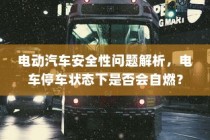 电动汽车安全性解析，停车状态下自燃风险探讨