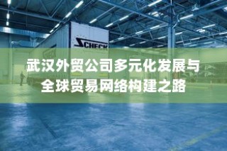 武汉外贸公司多元化发展与全球贸易网络构建的探索之路