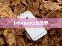 iPhone XS故障率分析与探讨