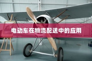 电动车在现代物流配送中的潜力与现状深度探讨