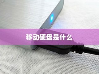 移动硬盘是什么