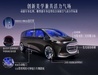 奔驰Vision V概念车与CLA纯电长轴距亮相上海车展，引领未来出行新潮流