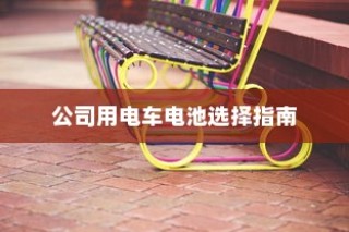 电车选购指南，推荐值得信赖的品牌