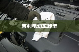 吉利电动车转型深度解析，探究走向油改电之路的动因