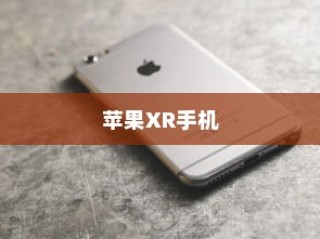 苹果XR手机的功能特点深度解析