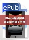 iPhone起点阅读器支持的电子书格式及阅读体验探讨