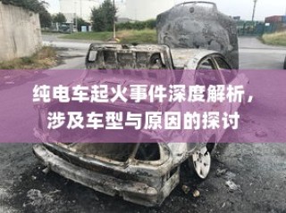 纯电车起火事件深度解析，涉及车型与原因的探讨及应对之道