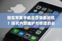 现在苹果手机是否需要拆机？探究内部维护与修理的必要性