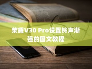 荣耀V30 Pro设置铃声渐强的图文教程