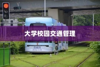 大学校园禁止电车进入，交通管理策略探讨