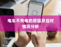 电车不充电问题解析，原因探究与应对策略探讨