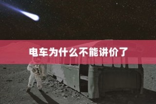 电车价格固定不讲价的原因分析