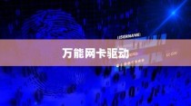详解万能网卡驱动的使用方法