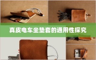 真皮电车坐垫套的通用性探讨