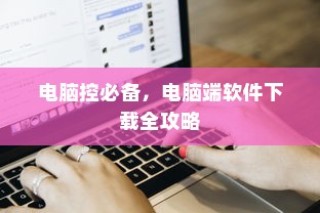 电脑端软件下载全攻略，电脑控必备指南