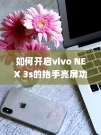 如何开启vivo NEX 3s的抬手亮屏功能