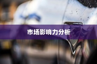 特斯拉充电车价位分析与市场影响力探讨