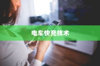 电车快充技术深度解析，电池角色与技术交织探究