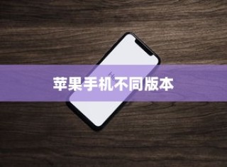 苹果手机卖什么版本，全面解析不同版本的特点与选择建议