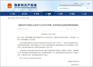 奇瑞成为车企唯一代表，入选国家知识产权局首批专利转化运用优秀案例