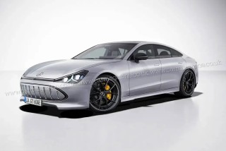 奔驰纯电AMG C590对决保时捷，谁将成为电动性能的新霸主？