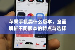 全面解析，苹果手机各版本特点与选择建议