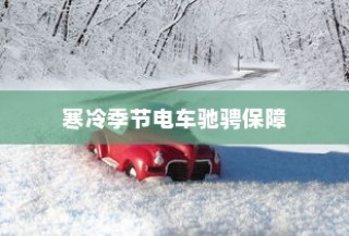 冬季电动车使用与维护指南，保障寒冷季节电车驰骋无阻