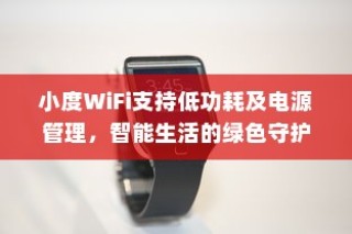 小度WiFi支持低功耗及电源管理，智能生活的绿色守护者