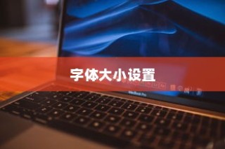 小米10设置字体大小的操作步骤详解