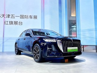 红旗双新车型亮相天津五一车展，H5 PHEV与天工06齐展风采