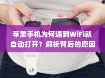 苹果手机为何遇到WiFi就自动打开？解析背后的原因与机制