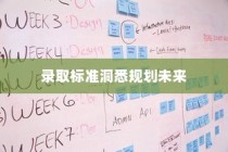 大学录取分数线指南，洞悉录取标准，规划未来教育旅程