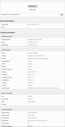RTX 5060移动版Geekbench跑分曝光，性能超越RTX 4060，提升达18%