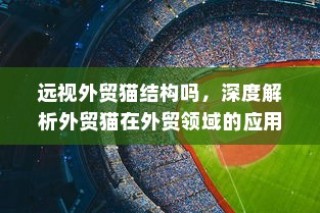 深度解析，外贸猫在外贸领域的结构应用与发展趋势