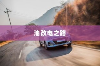 吉利走上油改电之路的历程深度探究