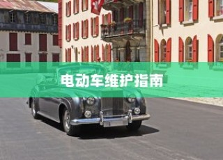 冬季电动车驰骋无忧，电动车使用与维护全攻略