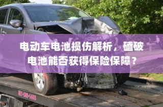 电动车电池损伤深度解析，磕破电池风险与保险保障探讨