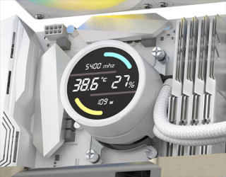 银昕E360 PRO AIO水冷散热器全新上市，高性能配置炫彩风扇，首发仅398元起！