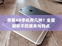 苹果XR手机有几种？全面解析不同版本与特点