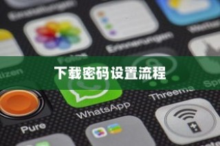 OPPO手机设置下载密码的操作流程详解