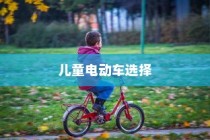 儿童电动车选择全解析，成长阶段电车推荐及指南！