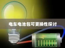 电车电池包可更换性的探讨与实际应用分析