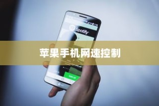 苹果可以控制网速吗手机，真相解析与探讨