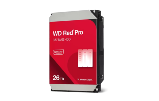 西部数据推出全新企业级机械硬盘，WD Red Pro 26TB，高速传输达每秒272MB