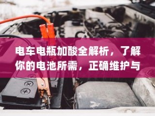 电车电瓶加酸全攻略，电池需求解析与维护保养要点