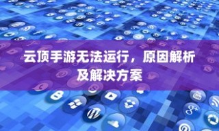 云顶手游无法运行，原因解析与解决方案
