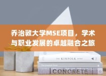 乔治敦大学MSE项目，学术与职业发展的卓越融合之路